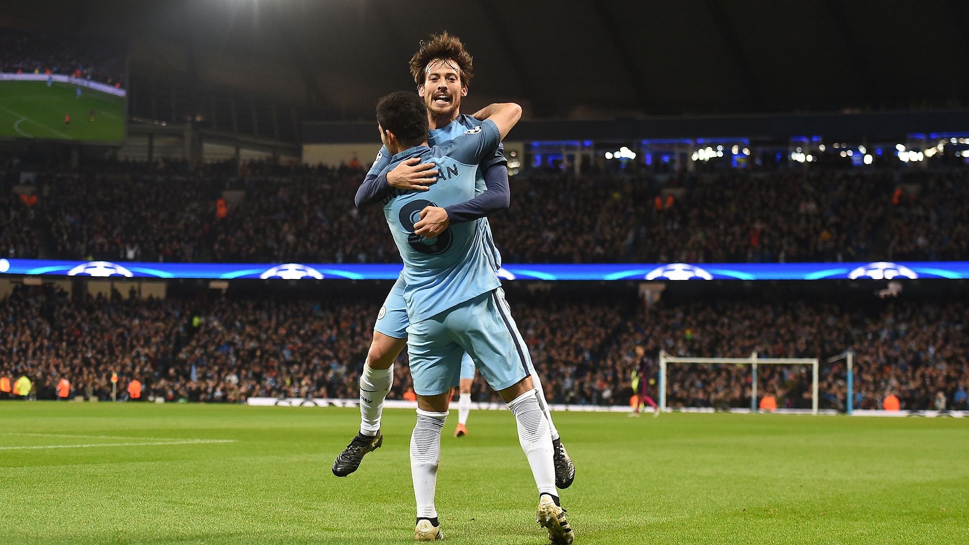 Gundogan Silva Manchester City Barcelona 1112016