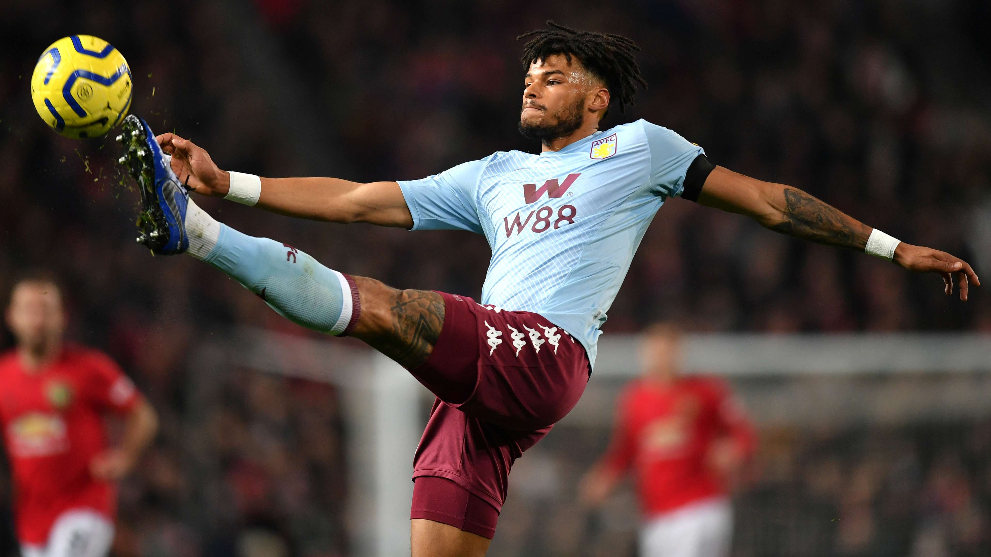 Tyrone Mings Manchester United v Aston Villa - Premier League