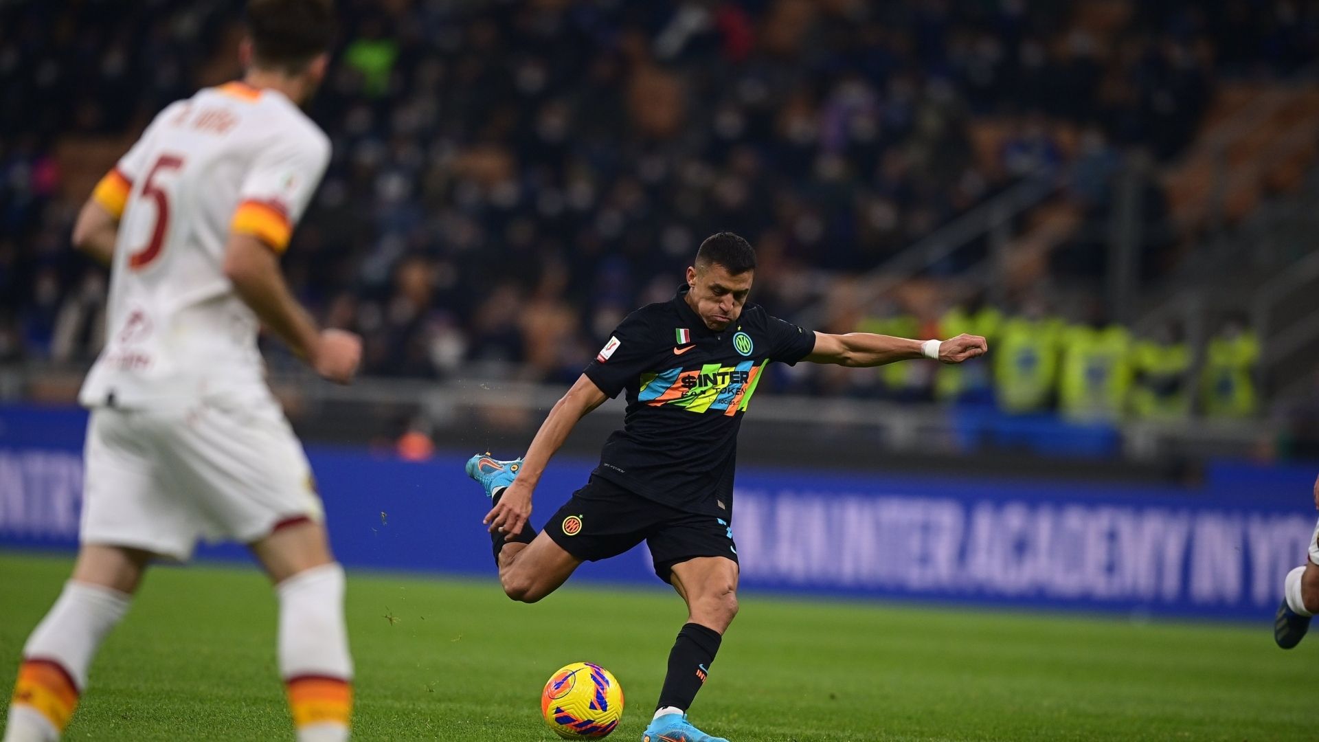 Alexis Sánchez 080222 Inter Roma