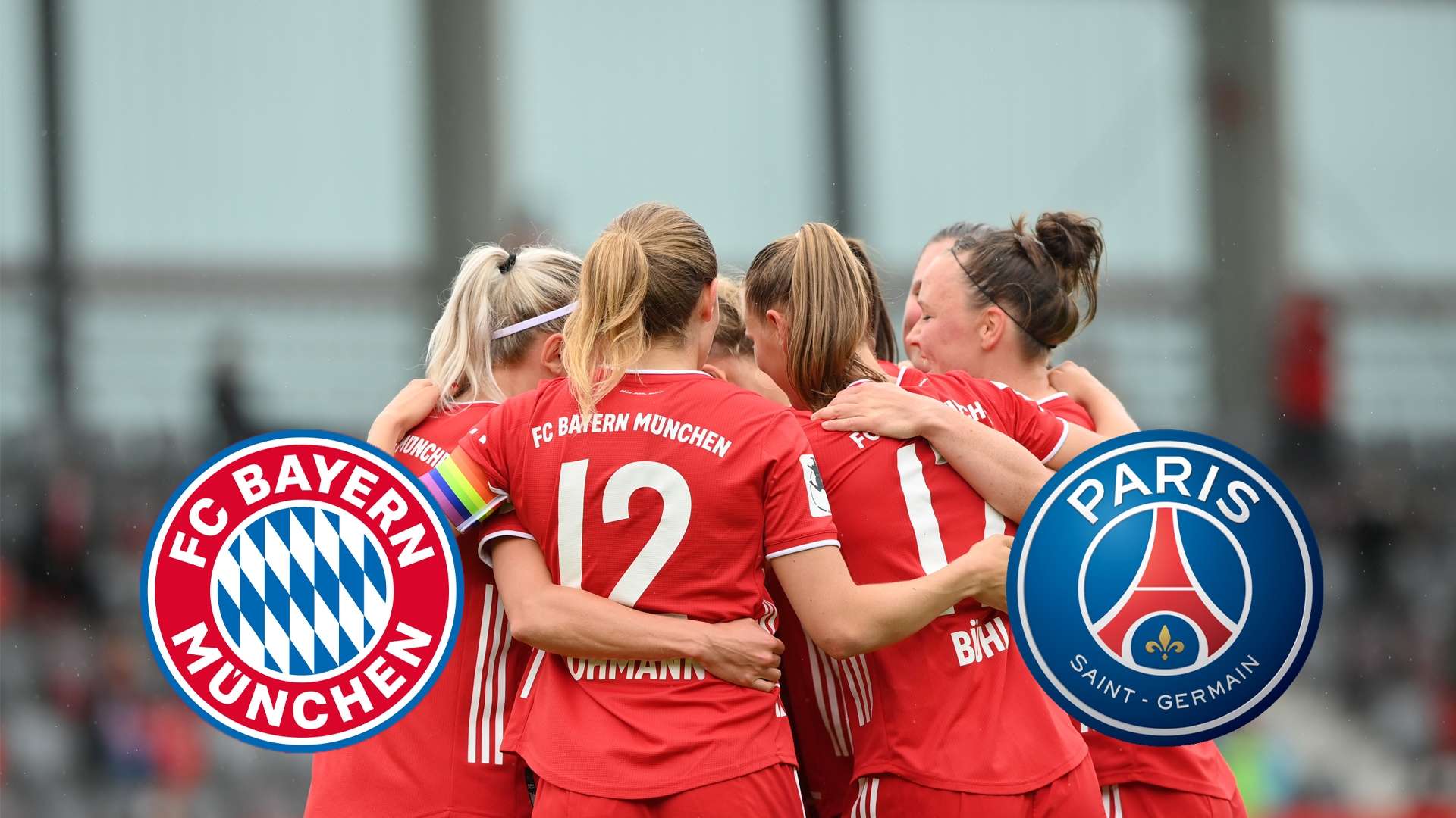 FC Bayern München Paris Saint-Germain PSG Women's cup tv live-stream heute gfx
