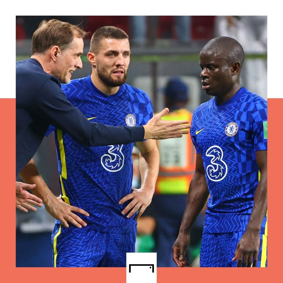 Mateo Kovacic N'Golo Kante Chelsea GFX