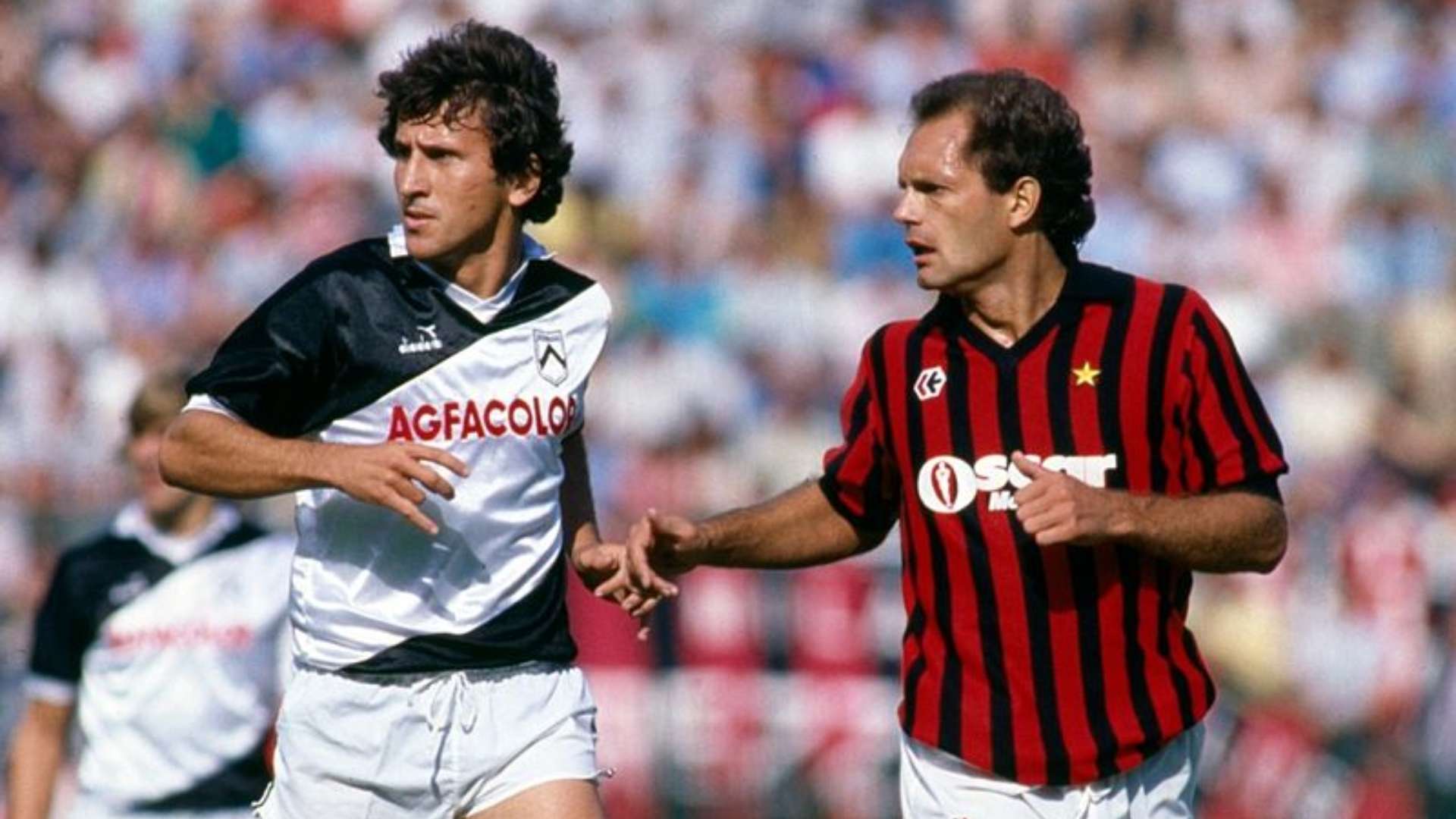 Arthur Zico Ray Wilkins Milan Udinese Serie A 09161984