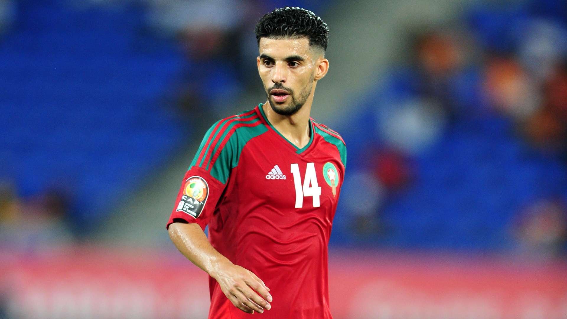 Mbark Boussoufa of Morocco