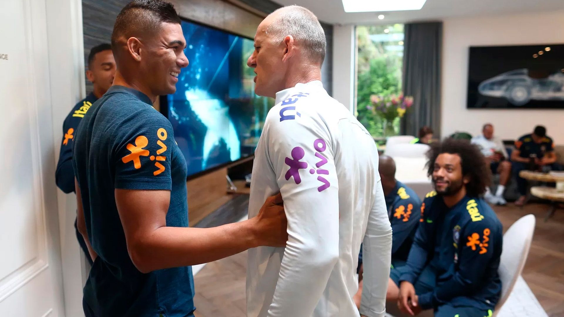 Casemiro Brasil e Taffarel 30 05 18