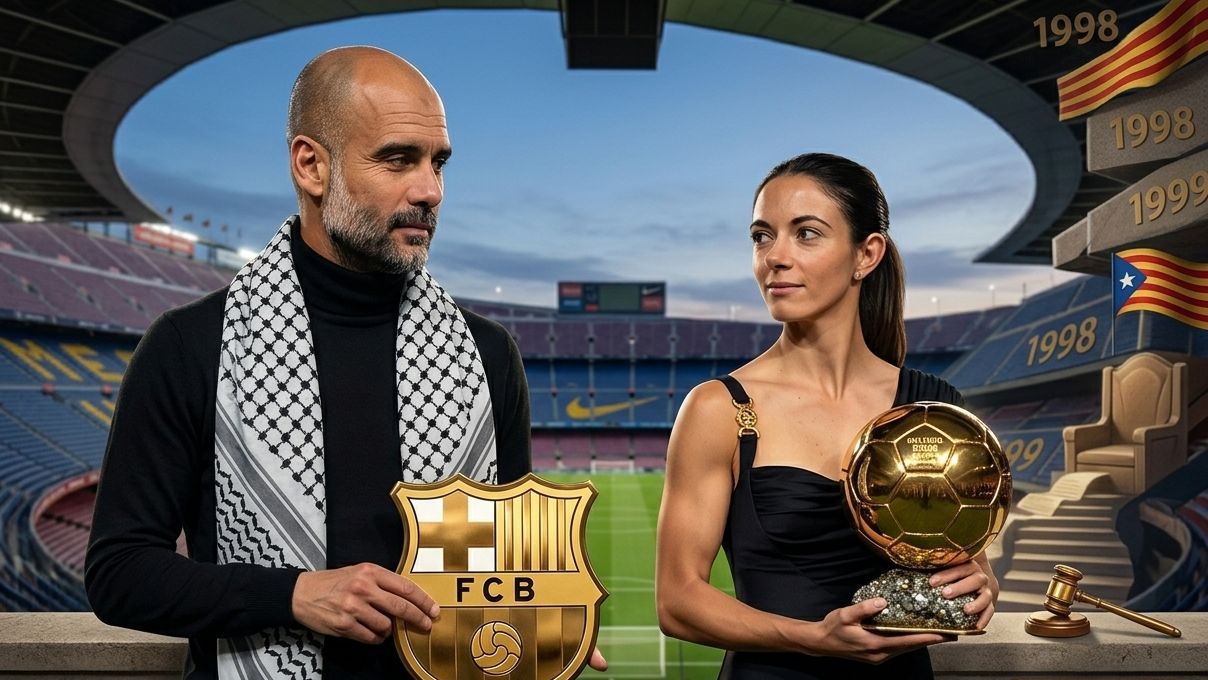 Aitana Bonmati Pep Guardiola GOAL ONLY