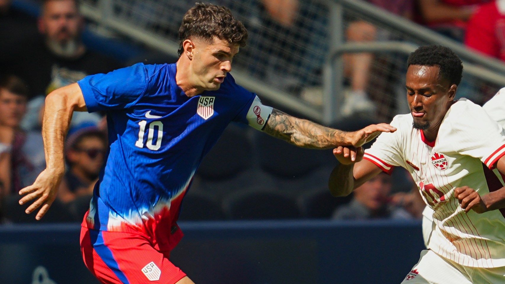 Christian Pulisic USMNT vs Canada HIC 2:1