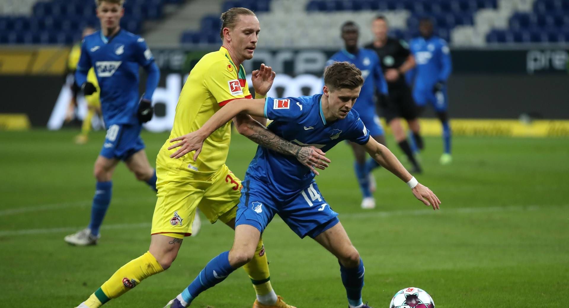 Marius Wolf Christoph Baumgartlinger Köln Hoffenheim 14102021