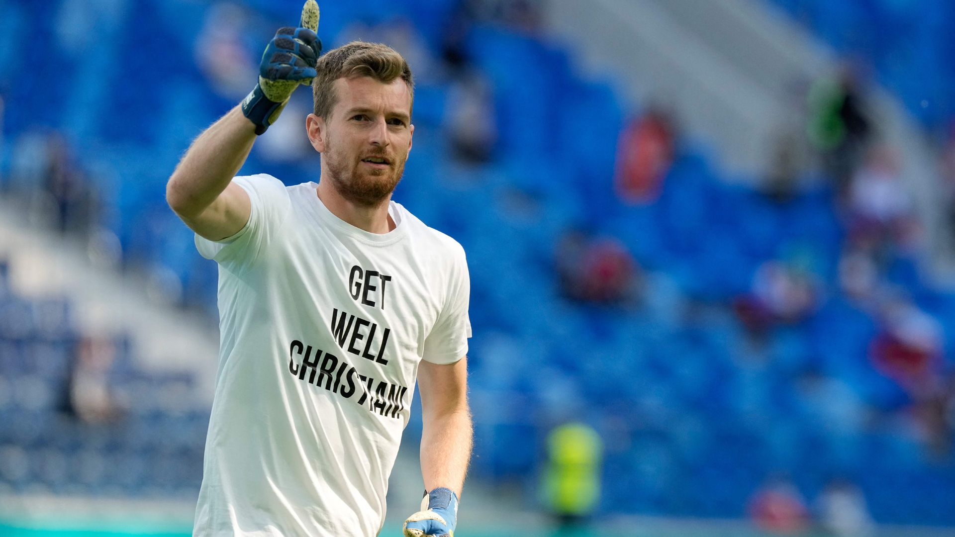 Lukas Hradecky Finland Christian Eriksen Shirt