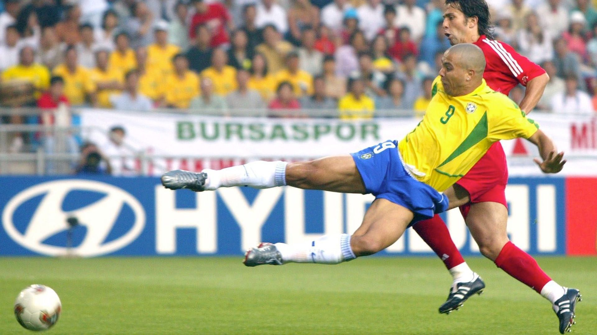 Ronaldo Nazario Brazil Turkey 2002 World Cup Group Stage 03062002