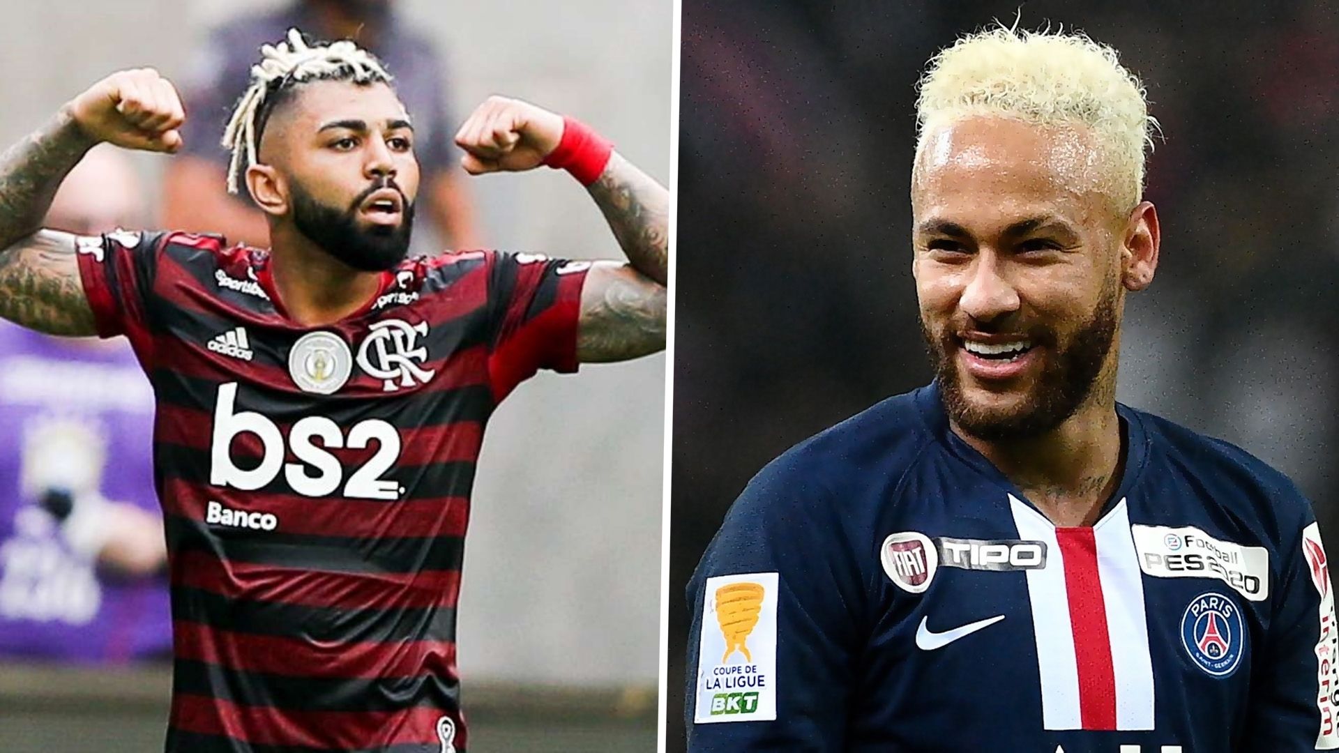Neymar Gabigol PSG Flamengo