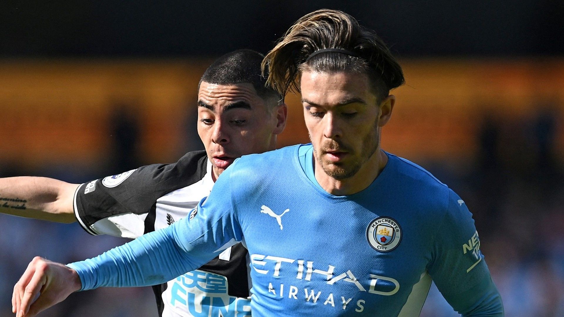 Jack Grealish Manchester City Newcastle 2021-22