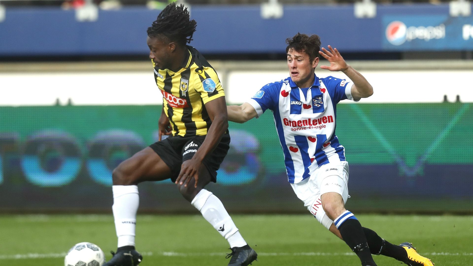 Fankaty Dabo, Heerenveen - Vitesse, Eredivisie, 22102017