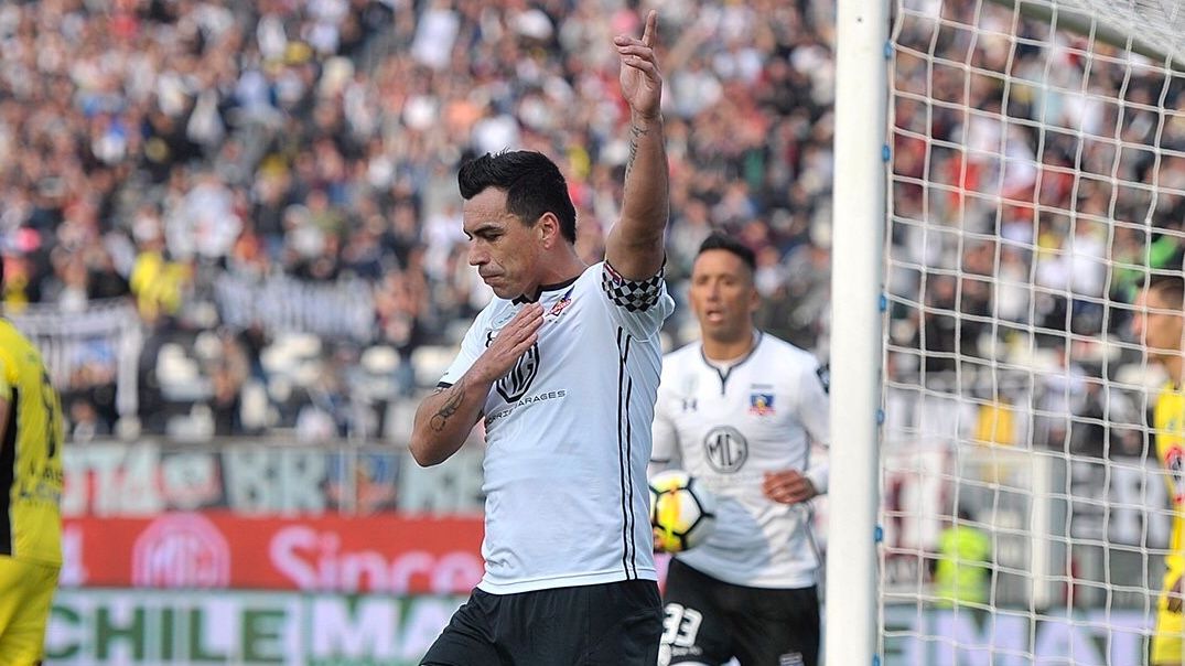 120818 Lucas Barrios Esteban Paredes Colo Colo San Luis