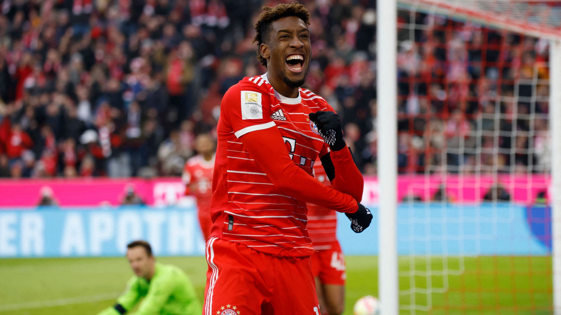 KINGSLEY COMAN BAYERN MÜNCHEN BUNDESLIGA 11022023
