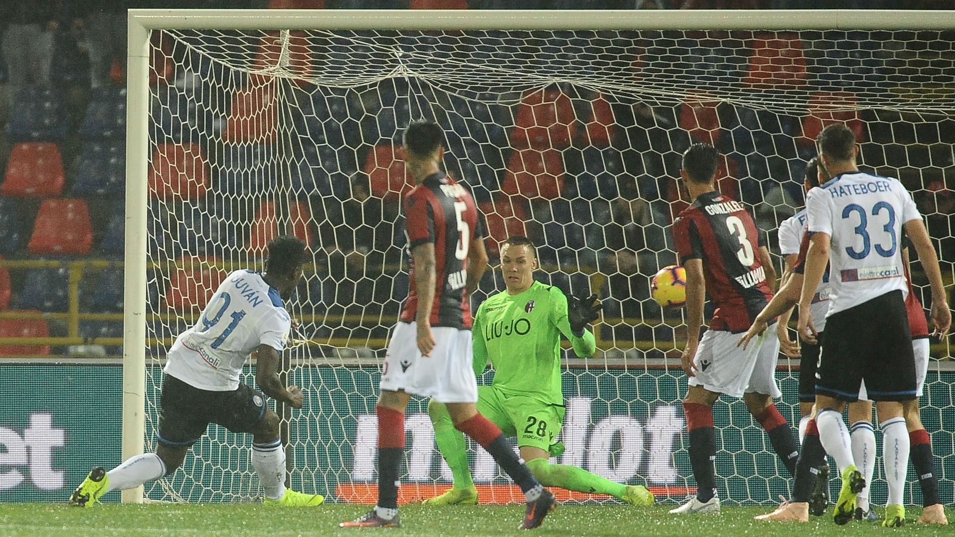 Duvan Zapata Bologna Atalanta Serie A