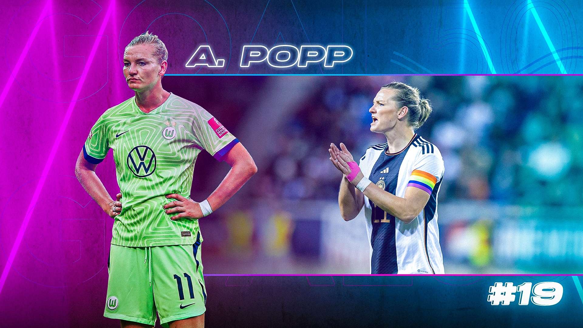 GOAL50 2022 Alexandra Popp GFX Ranking