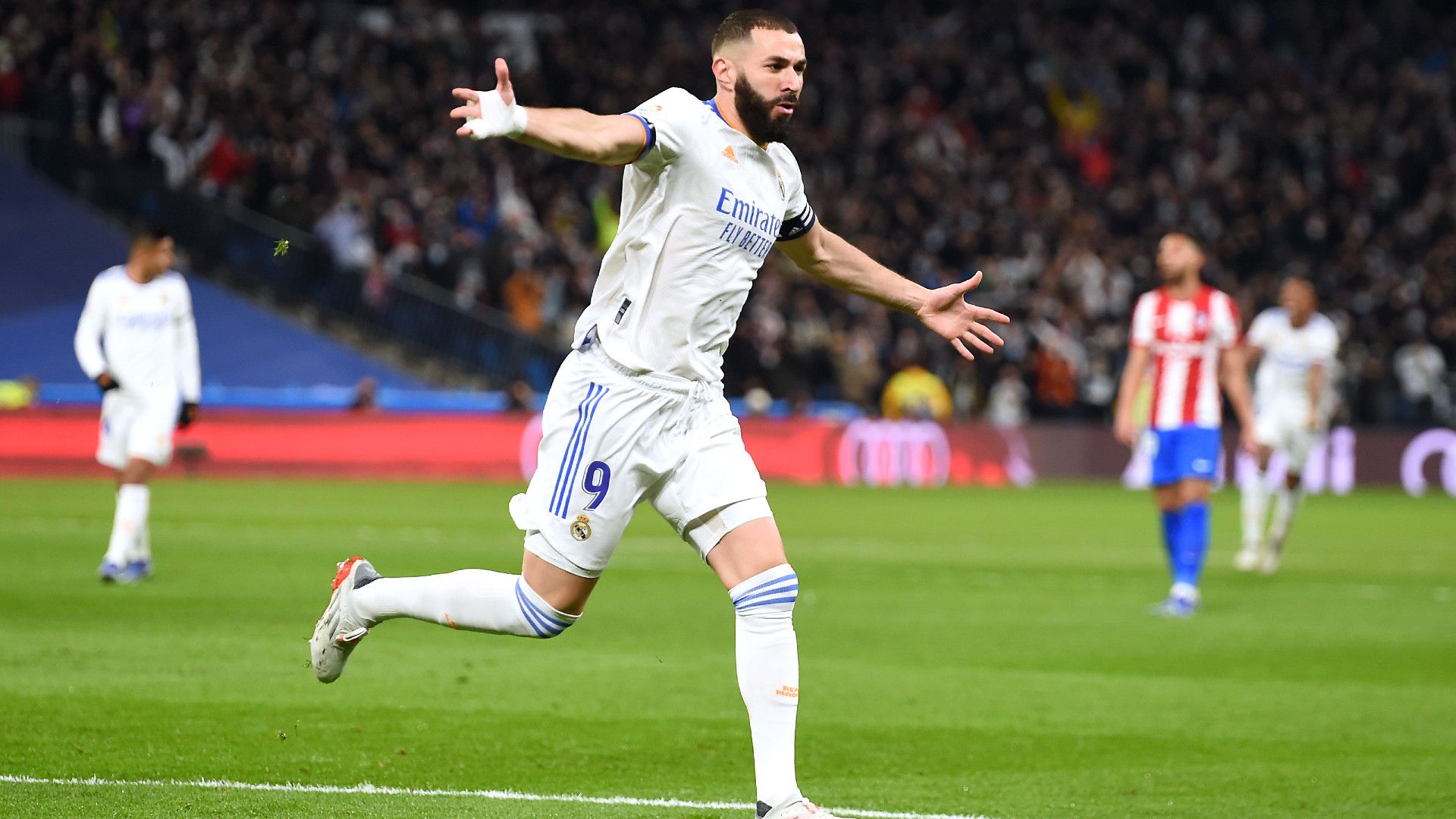 Karim Benzema Real Madrid Atletico Madrid Liga