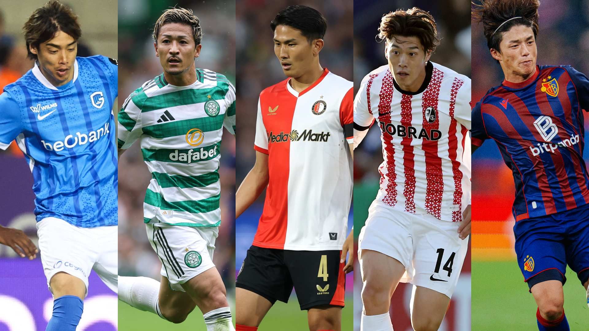 europa league japanese players