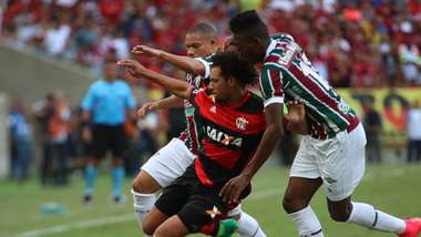 Wellington Willian Arao Fluminense Flamengo Carioca 30042017