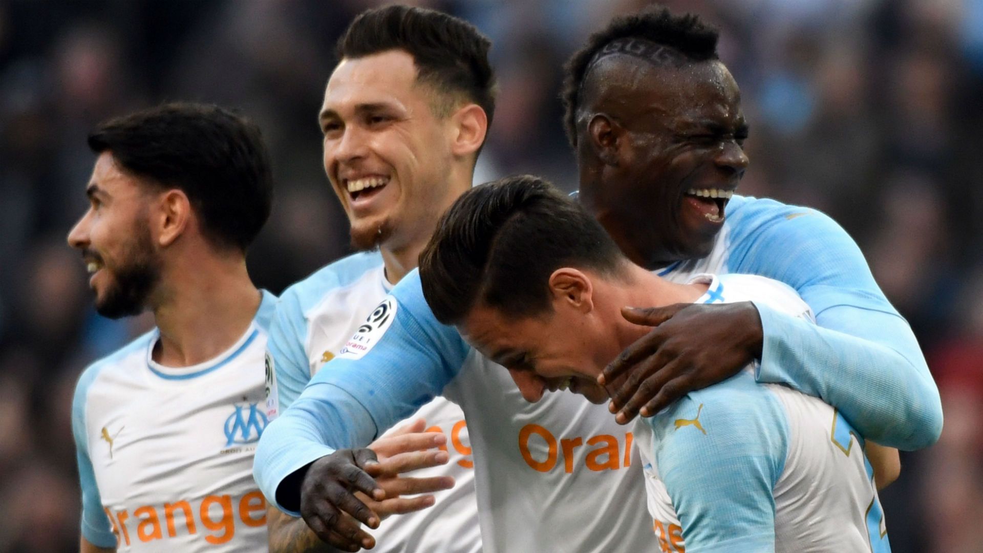 Mario Balotelli Lucas Ocampos Marseille Amiens Ligue 1 16022019