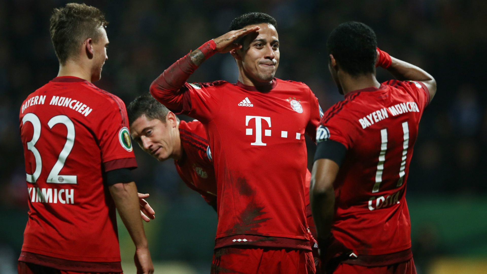 Thiago Alcantara VfL Bochum FC Bayern Munchen DFB Pokal 10022016
