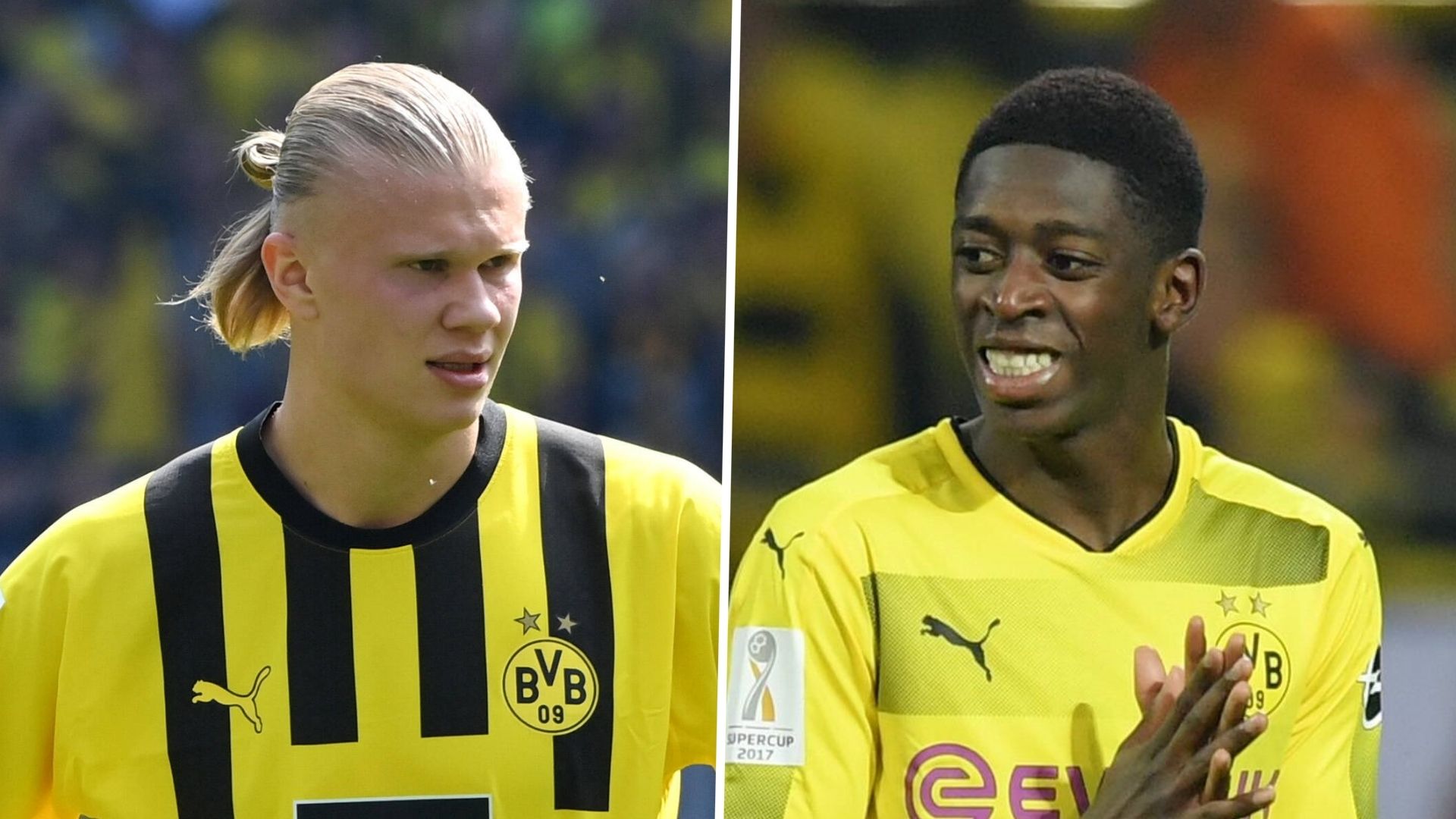 ONLY GERMANY Erling Haaland Ousmane Dembele