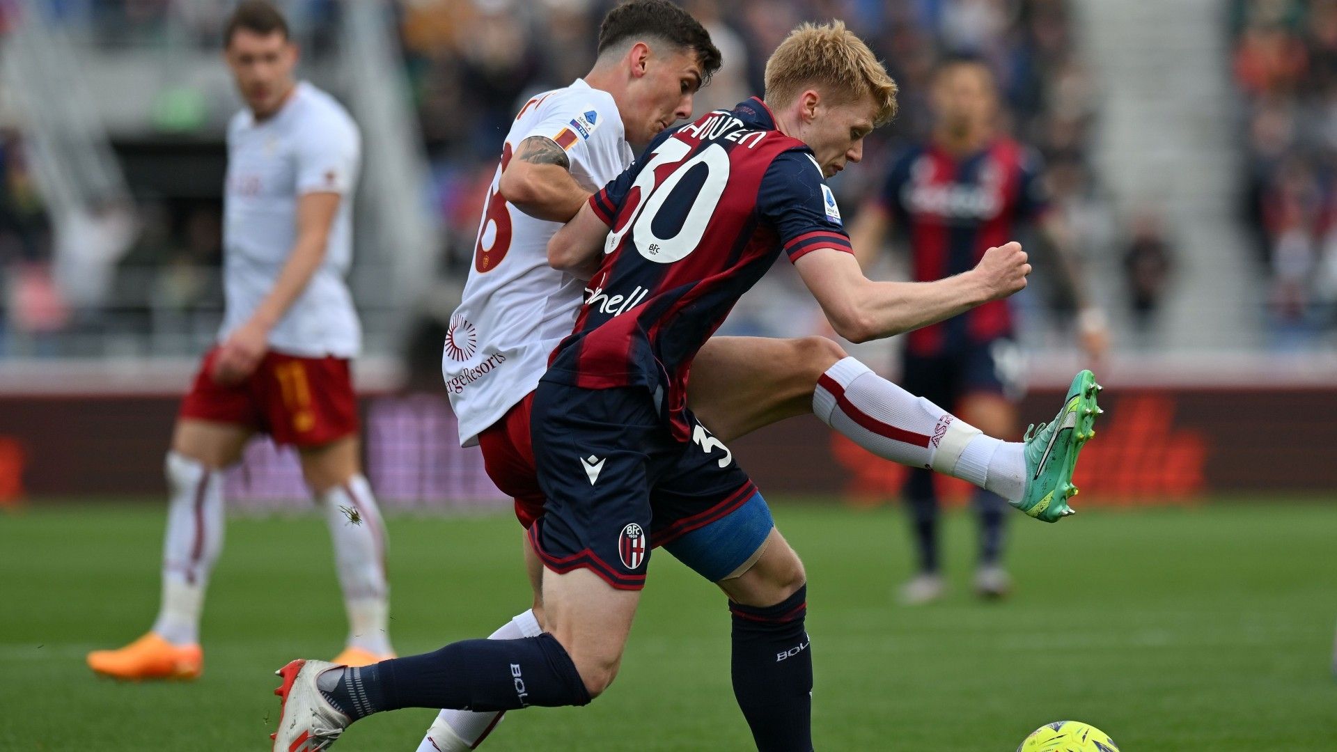 Tahirovic Schouten Bologna Roma