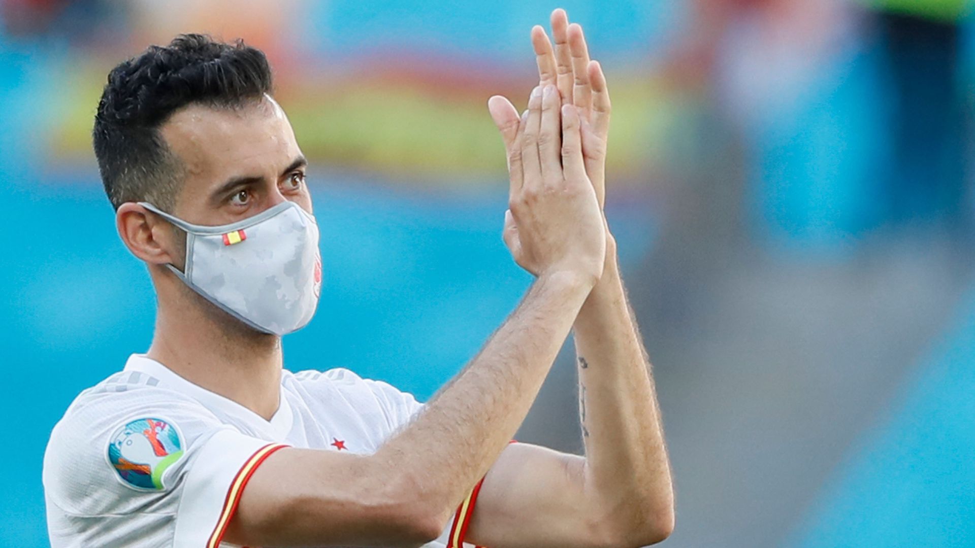Sergio Busquets - Spain - Slovakia Euro 2020