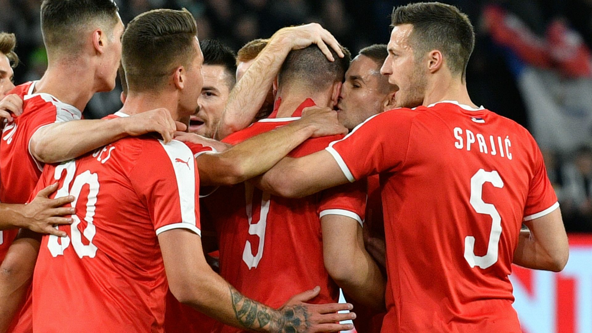 Serbia celebrate 2019