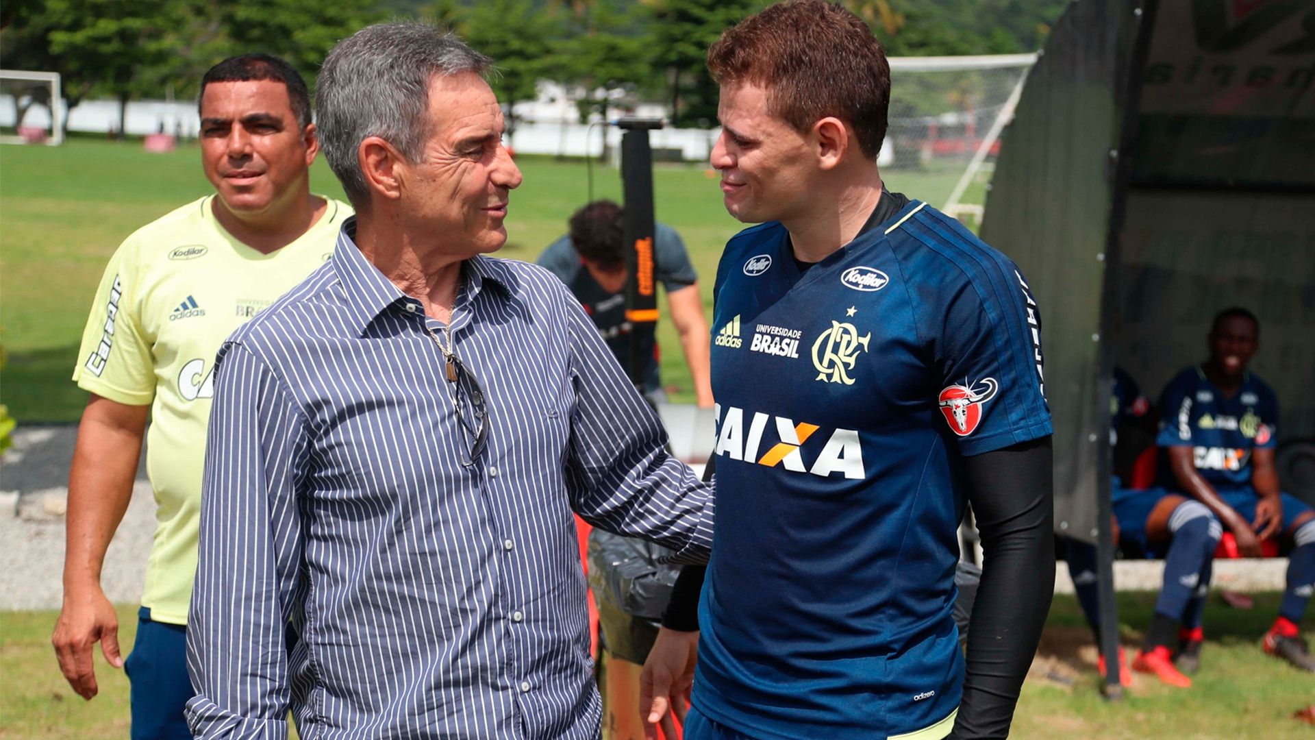 Jonas Flamengo Paulo Cesar Carpegiani Flamengo 09 01 18