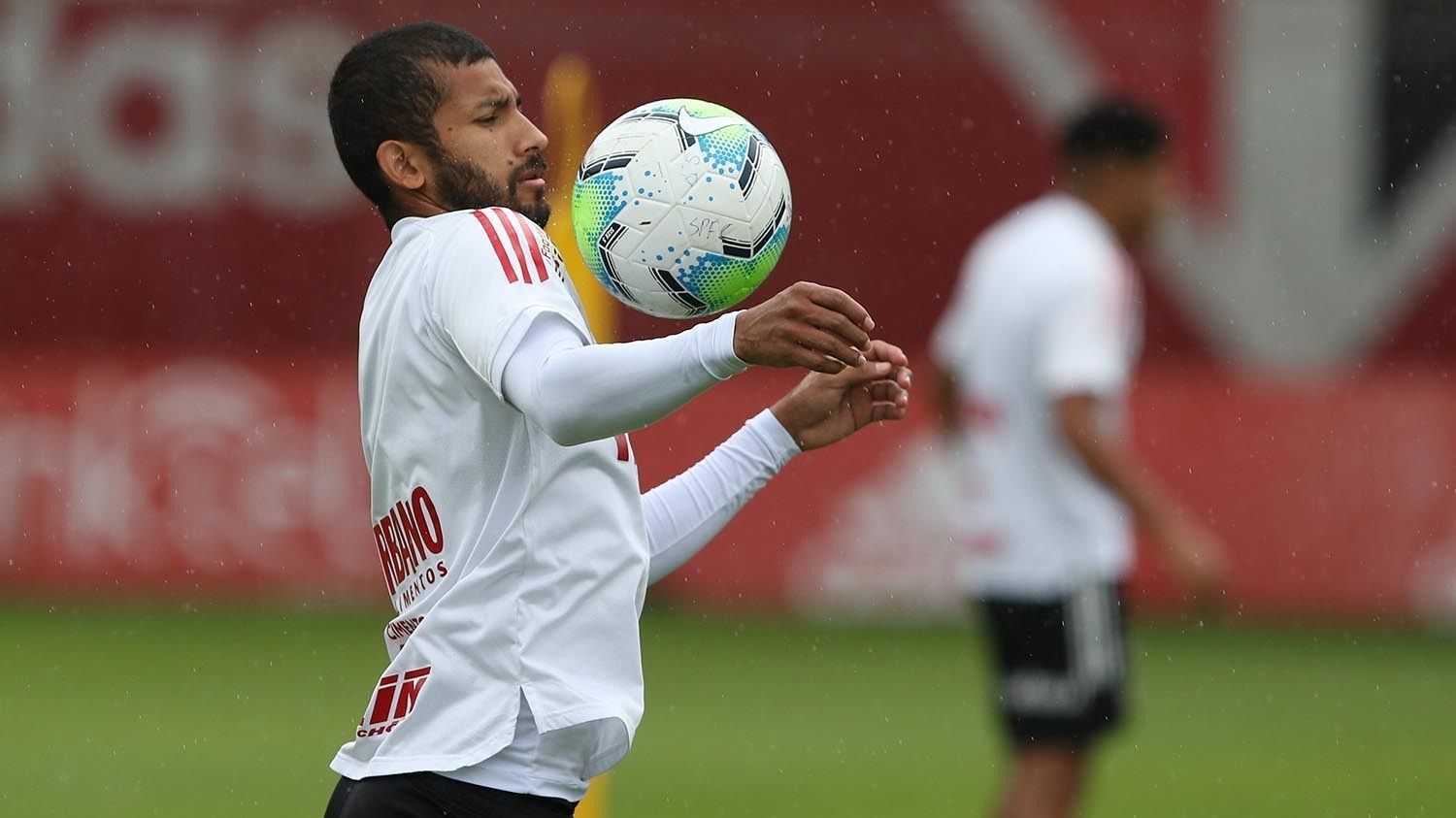 Joao Rojas treino São Paulo 2020
