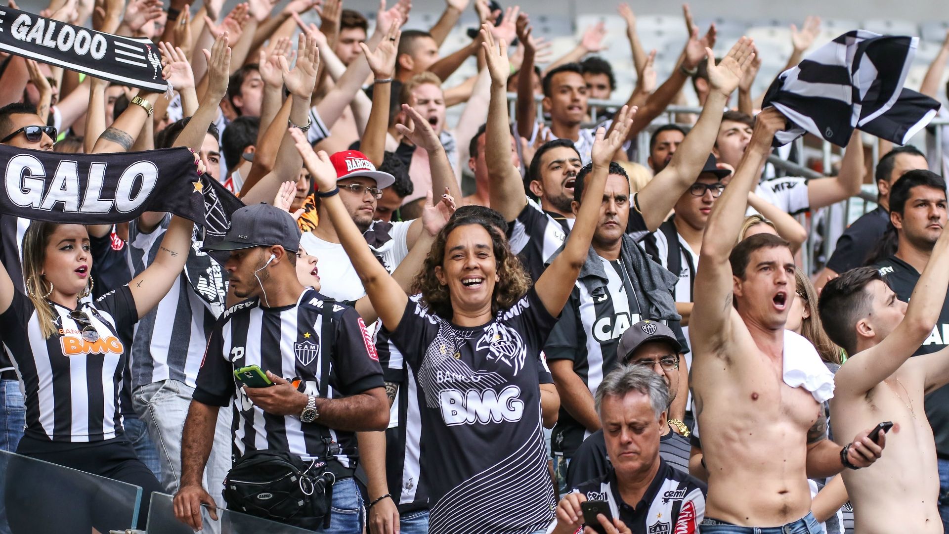 Torcida Cruzeiro Atlético-MG Campeonato Mineiro 30042017