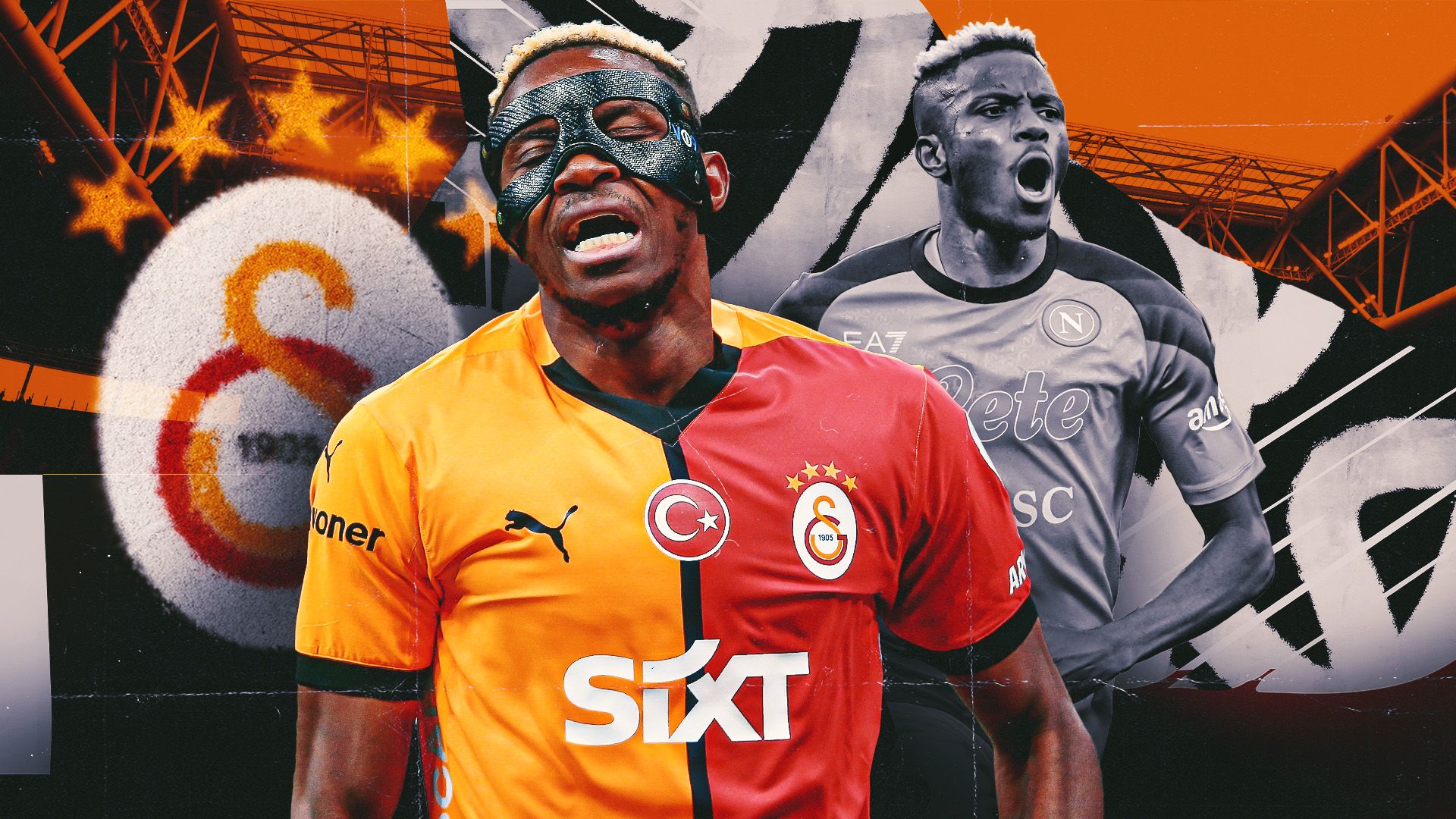 Victor Osimhen Galatasaray GFX