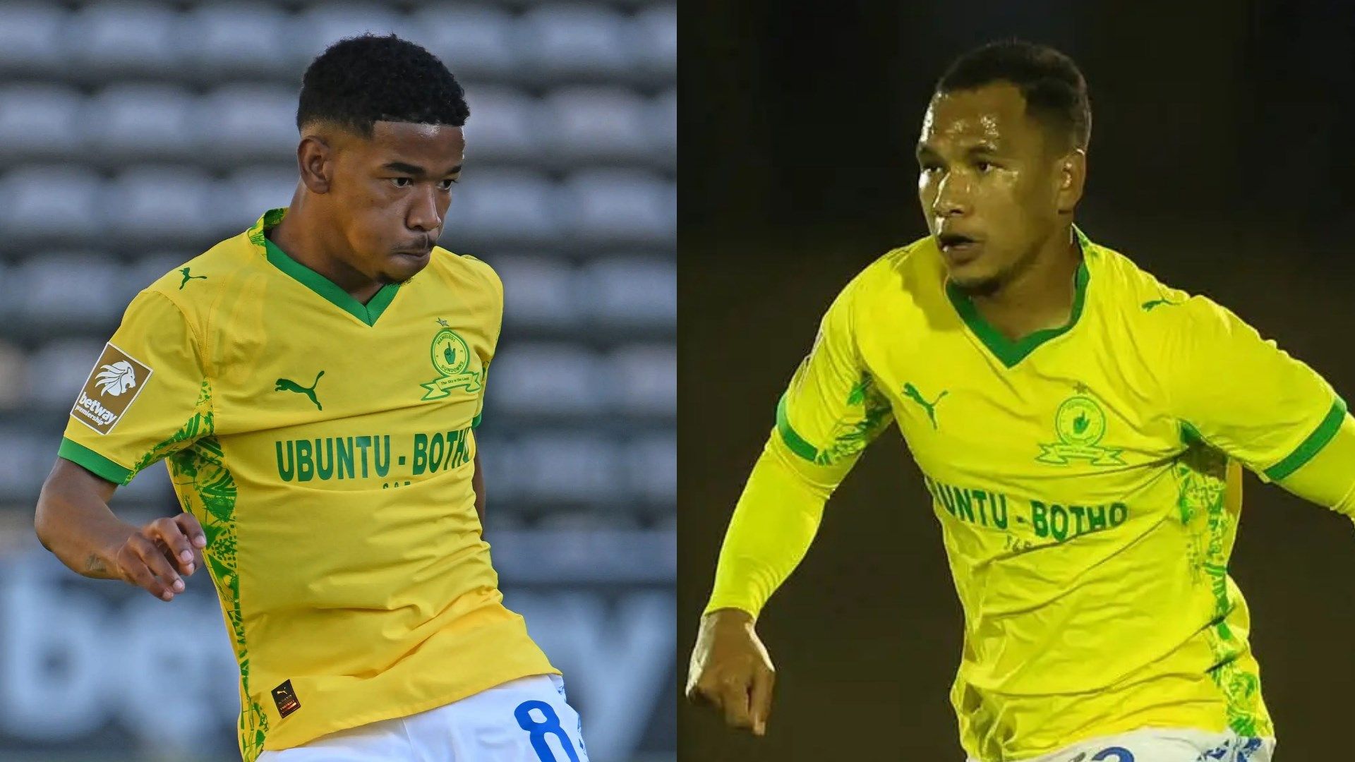 Jayden Adams and Fawaaz Basadien Sundowns GFX