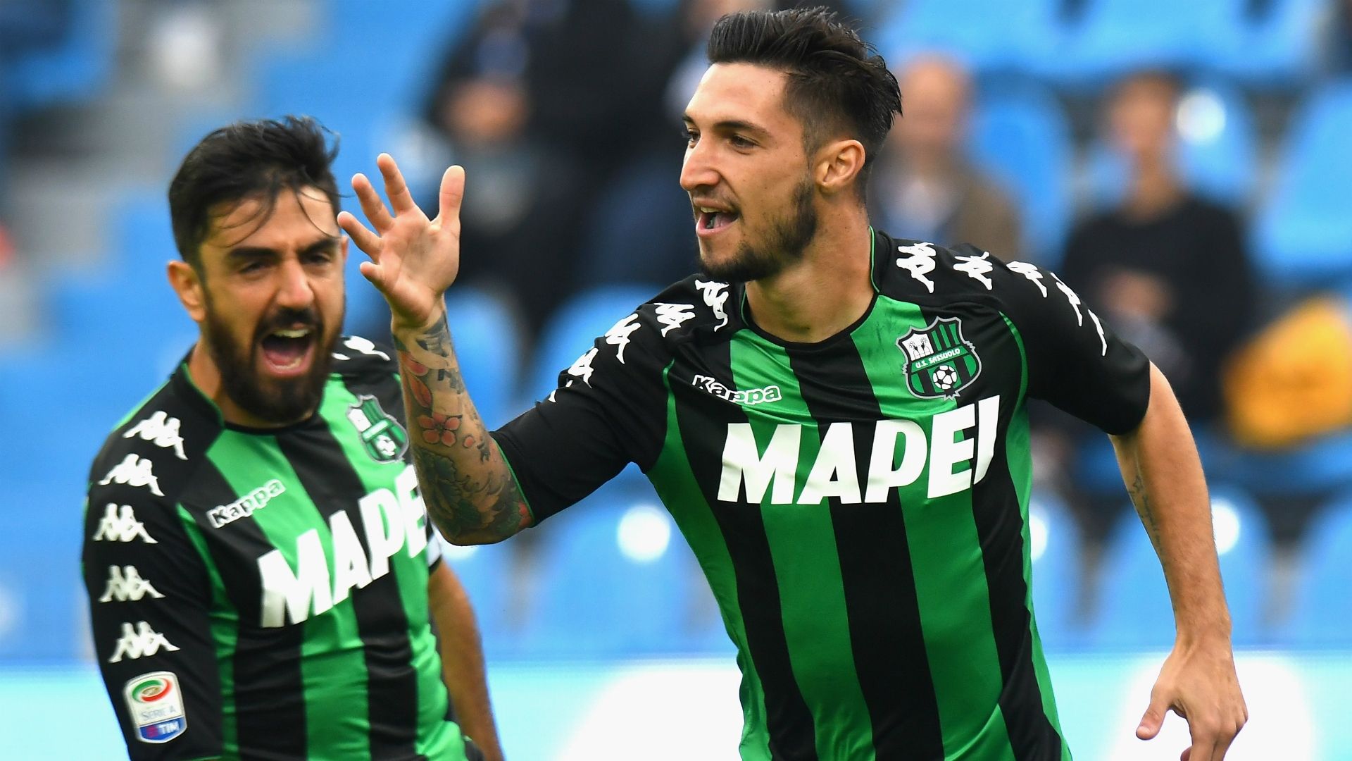 Matteo Politano Andrea Magnanelli SPAL Sassuolo