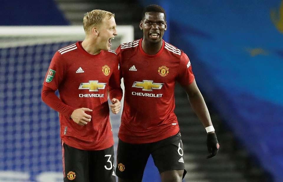 Van de beek pogba