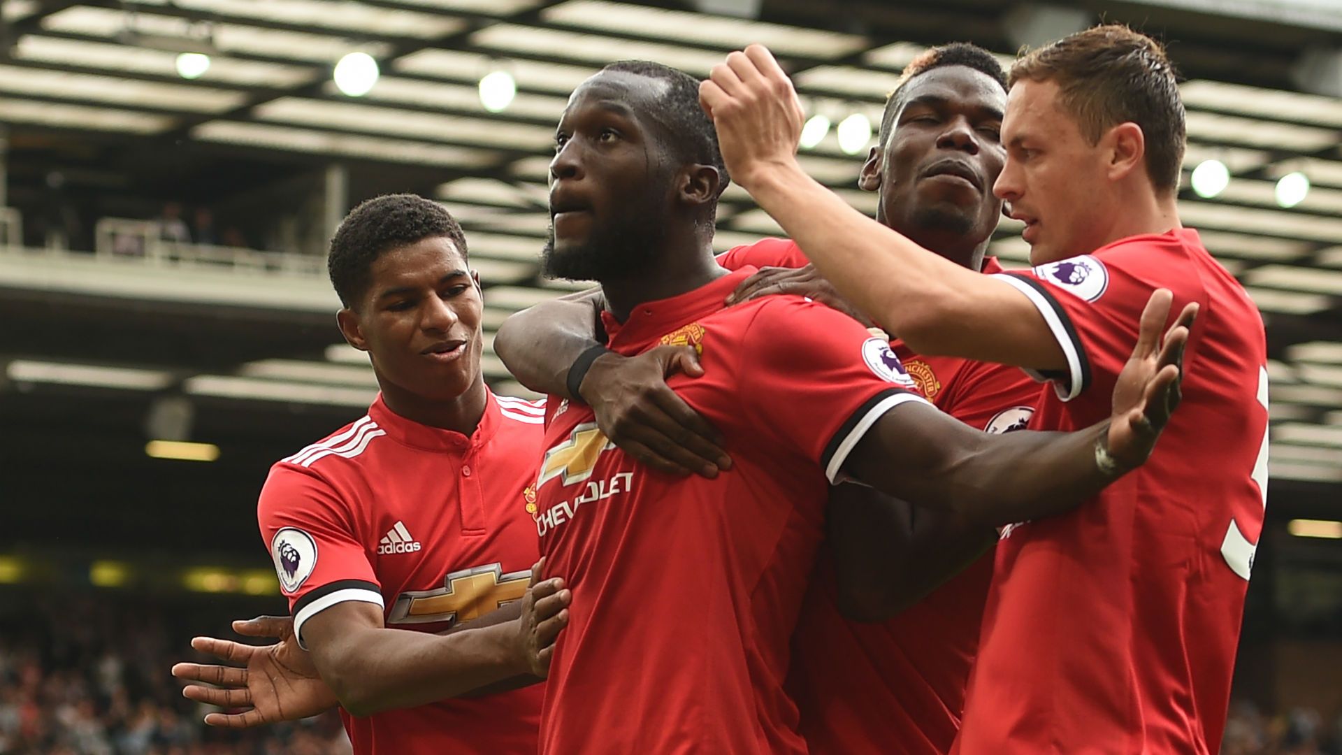 manchester united west ham united - premier league - romelu lukaku goal - 13082017