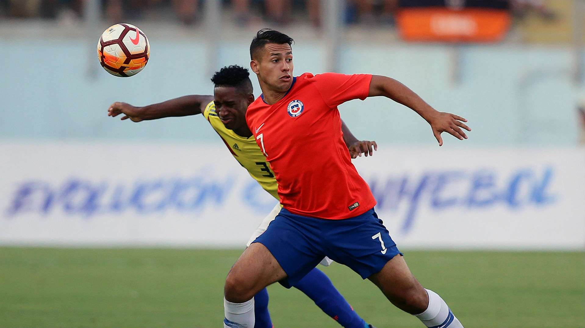 Chile Colombia Iván Morales Andrés Reyes Sub 20 2019