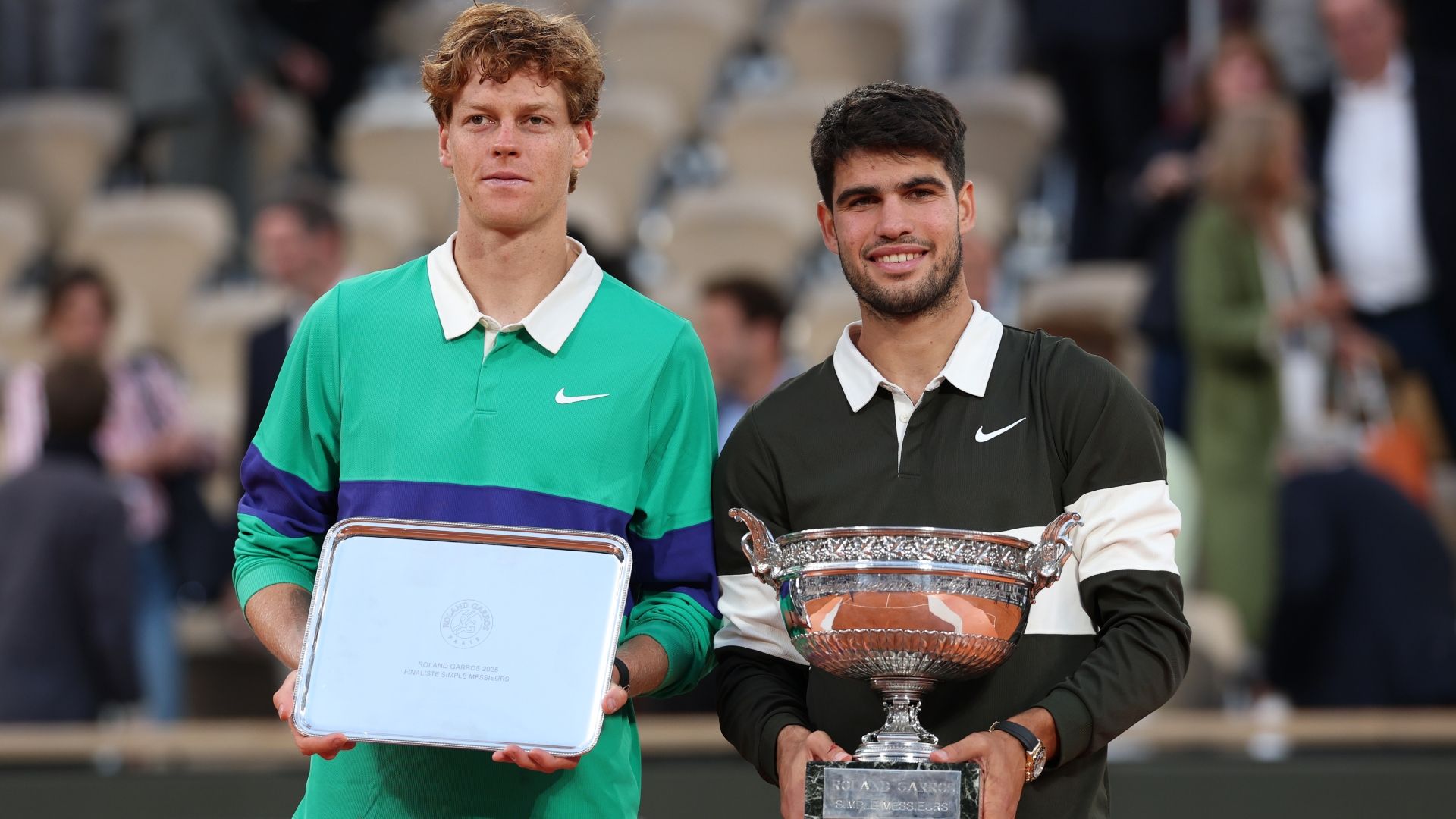 Sinner Alcaraz Roland Garros
