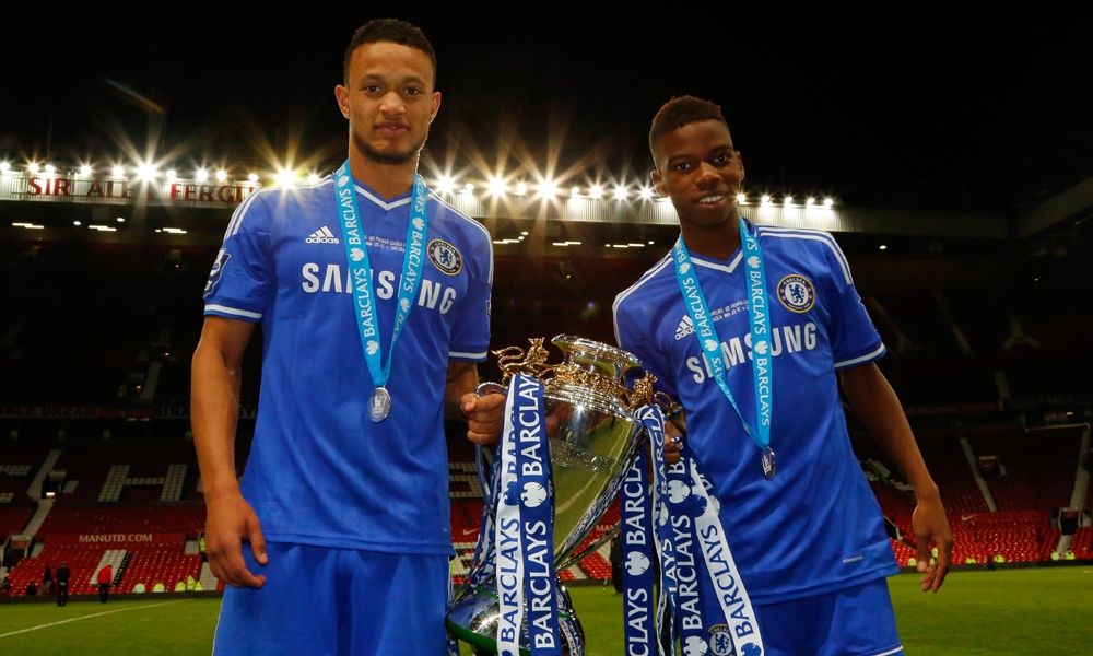 Lewis Baker Charly Musonda Manchester United U21  Chelsea U21 Premier League 05142014