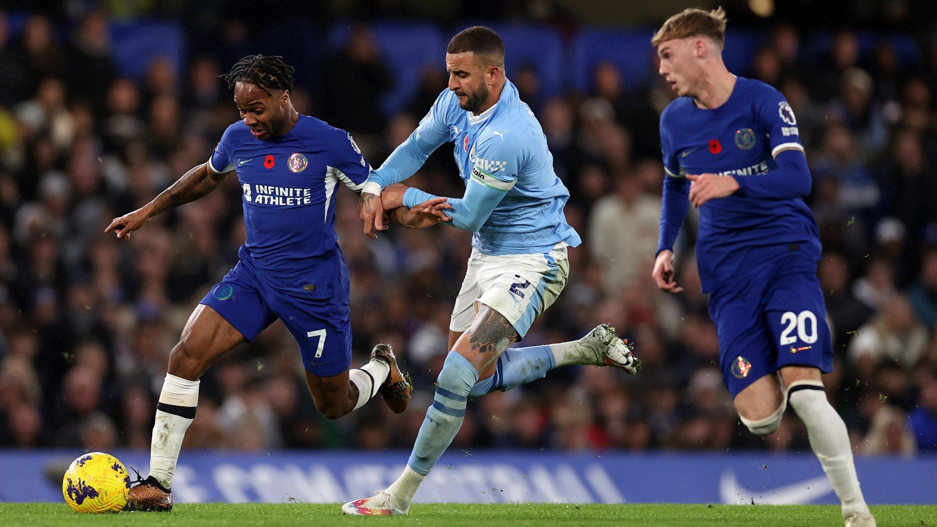 Raheem Sterling Chelsea Manchester City Premier League 2023-24