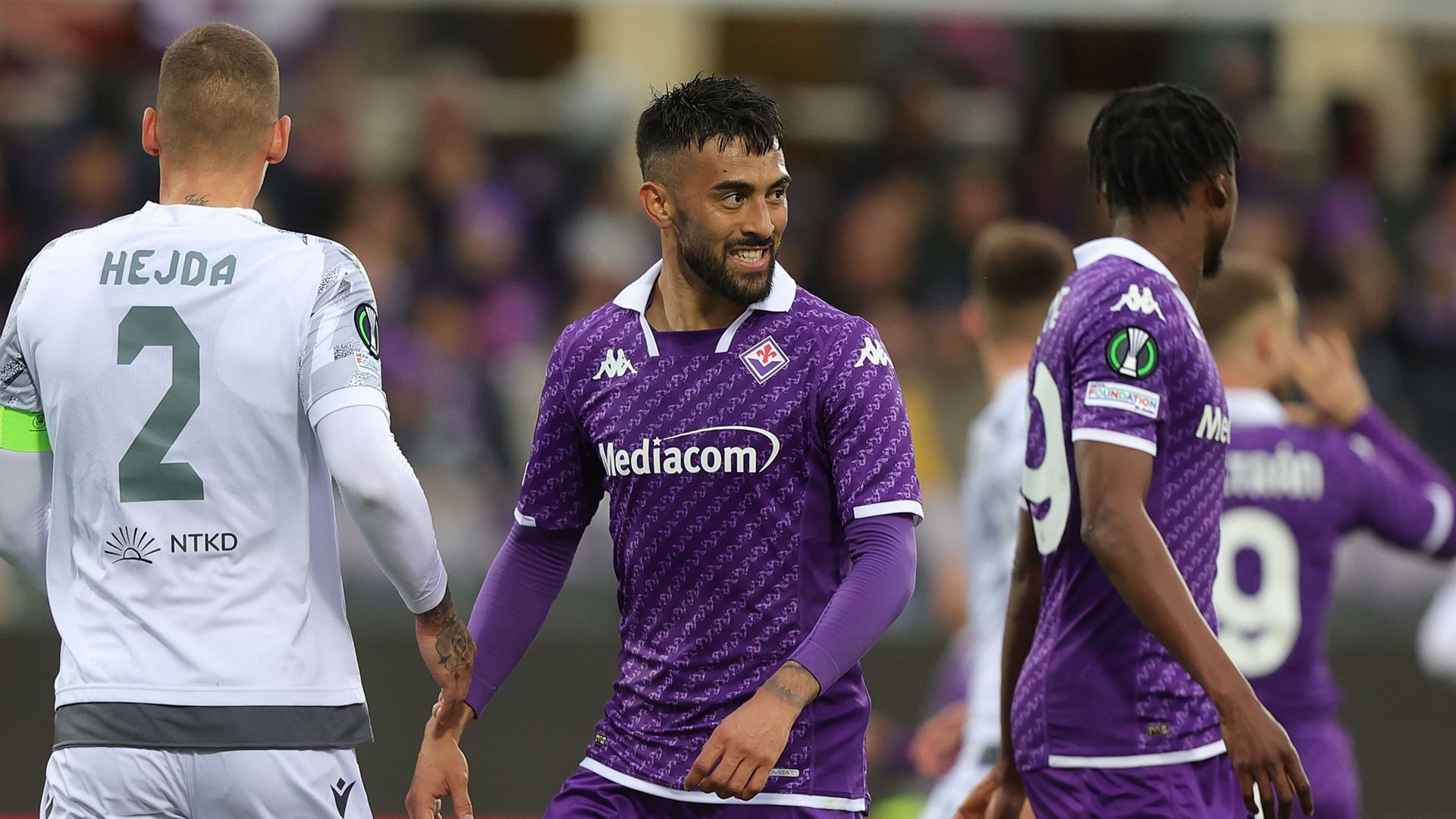 Nico Gonzalez Fiorentina Viktoria Plzen