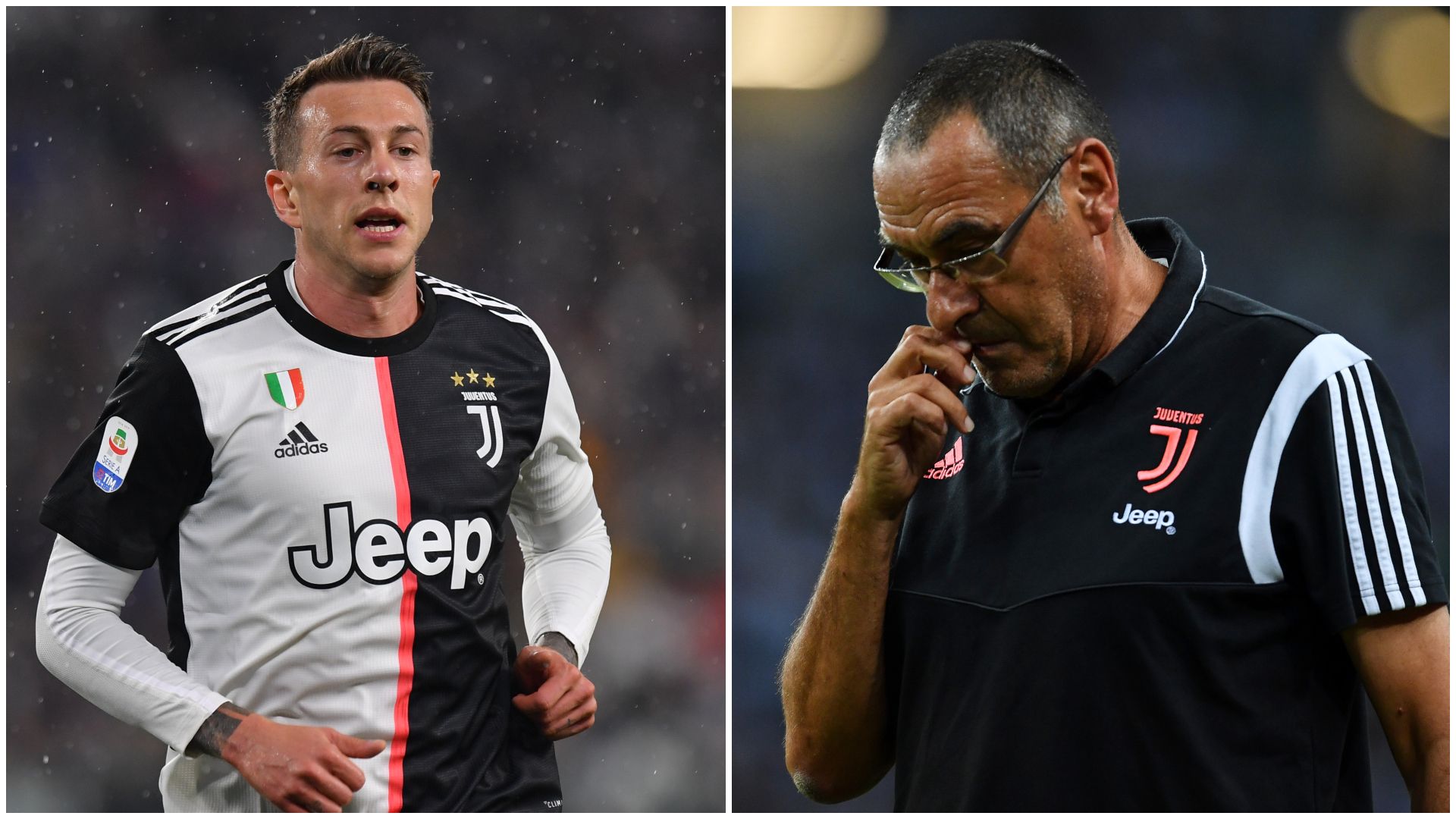 Federico Bernardeschi-Maurizio Sarri Juventus