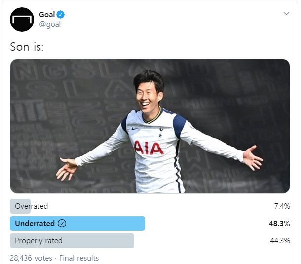 손흥민 골 글로벌 투표