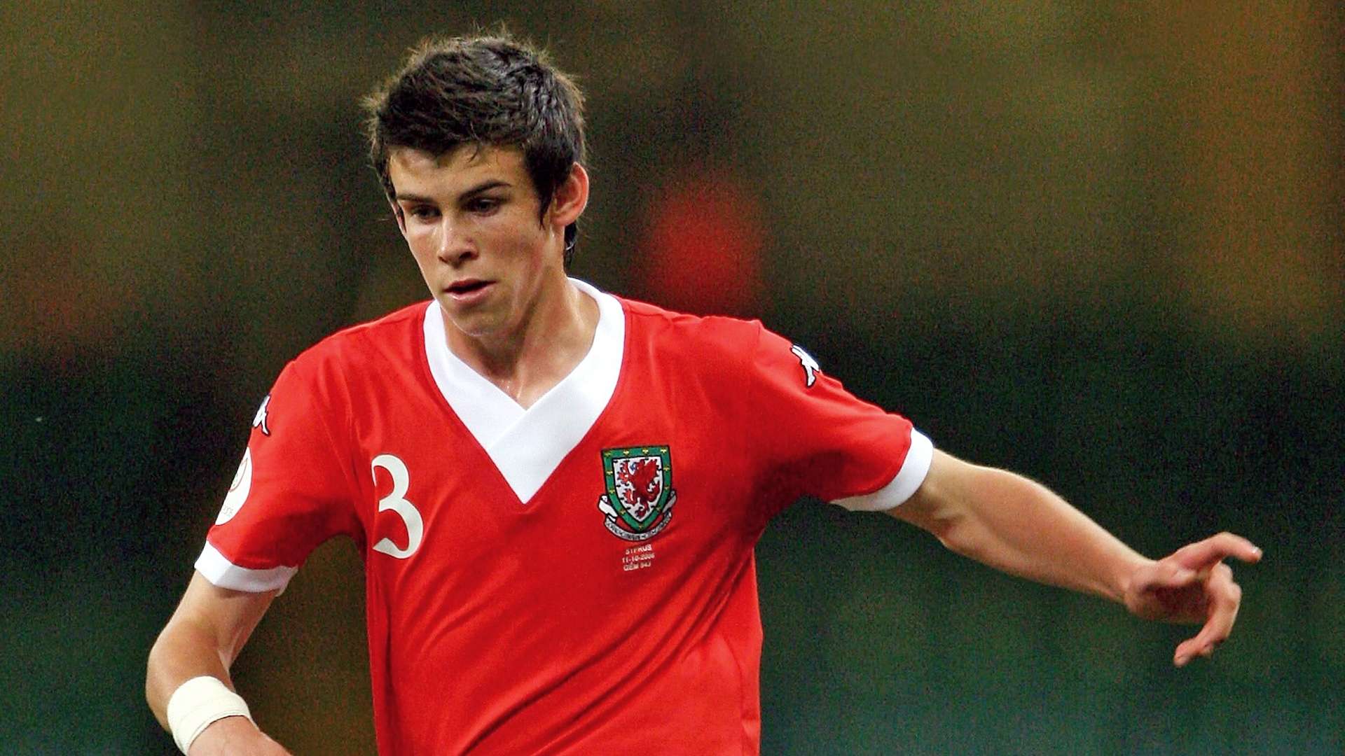 Gareth Bale Wales Euro 2008 qualification 11102006