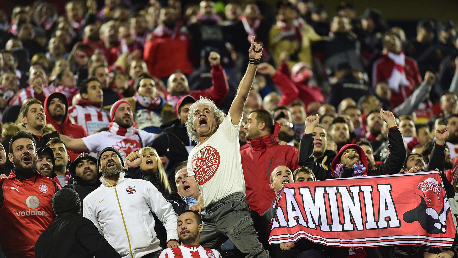Olympiakos Piraus Atletico Madrid Champions League Fans 11262014