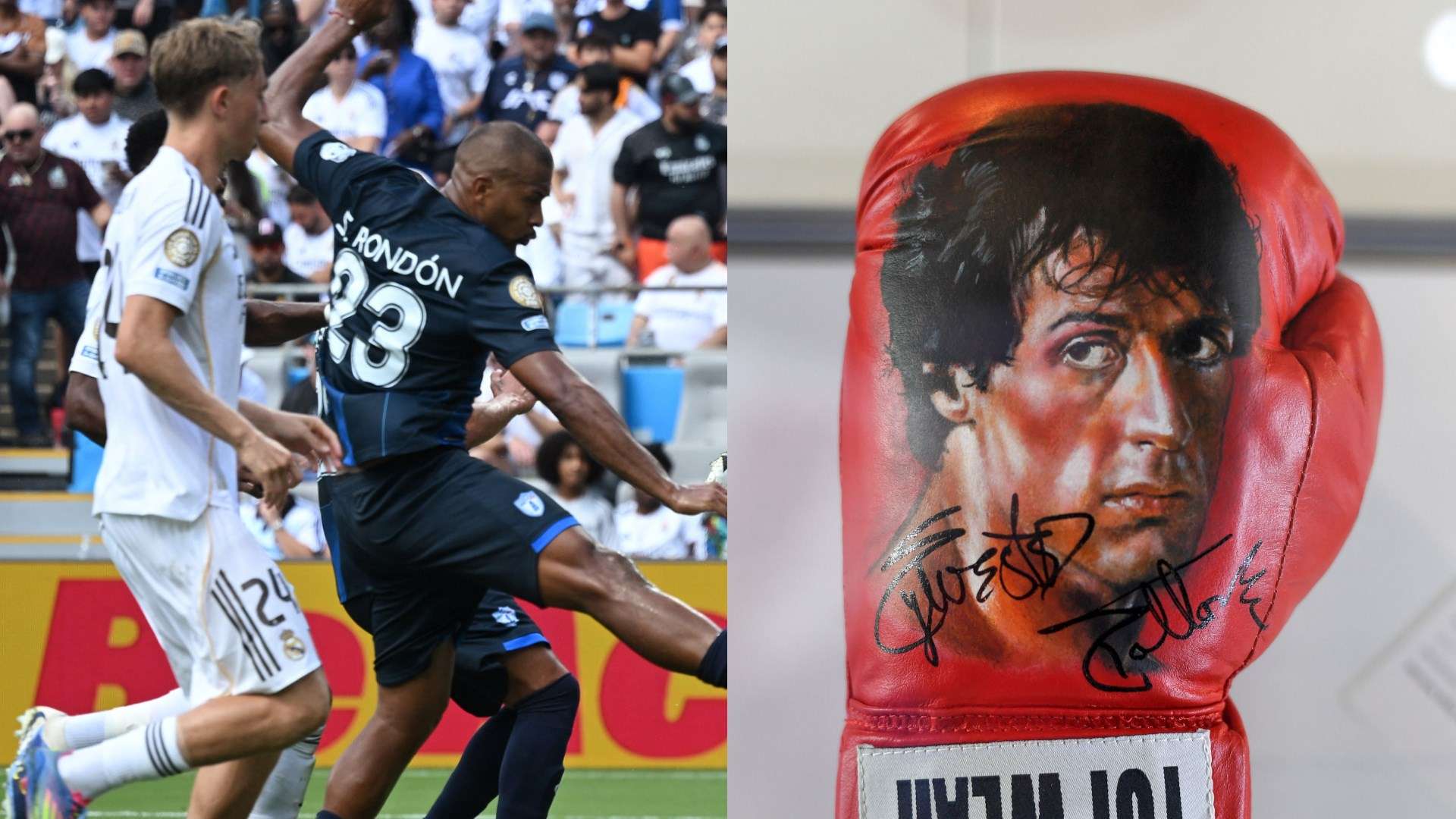 Real Madrid Pachuca Rocky Balboa