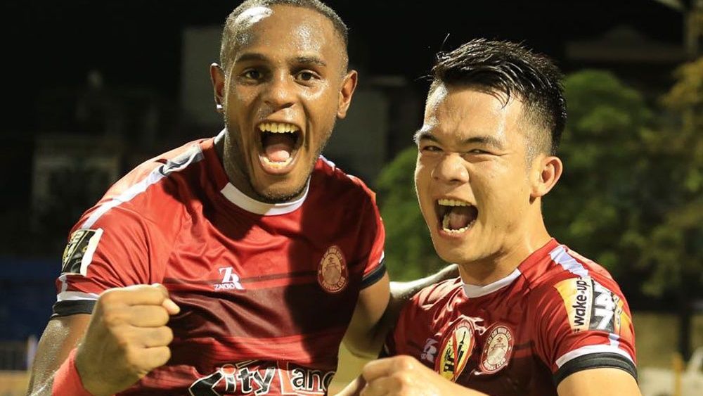 Joel Vinicius - Ngo Hoang Thinh Than Quang Ninh vs Ho Chi Minh City FC Round 10 V.League 2019