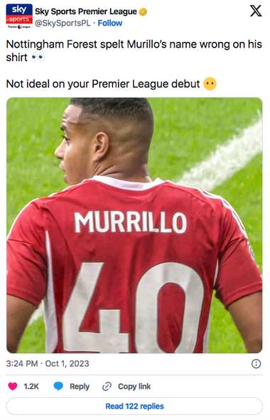 Murillo Nottingham Forest