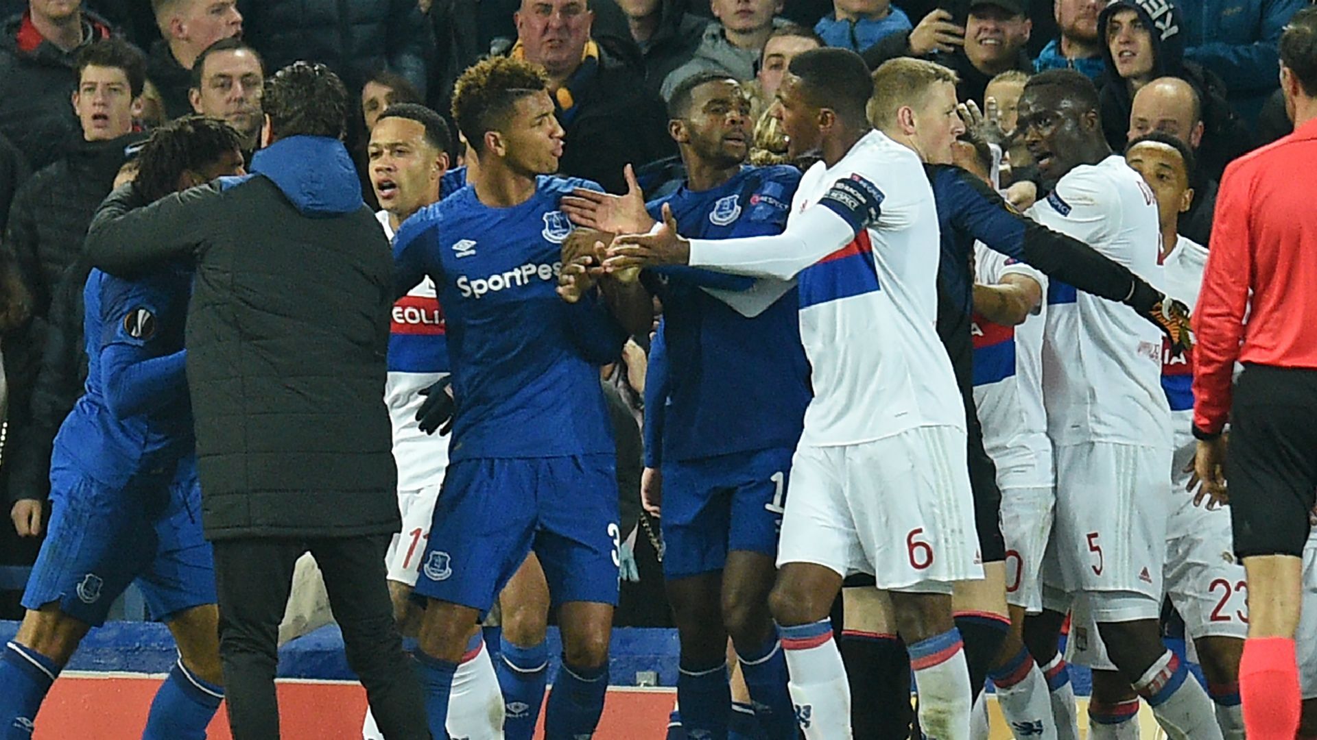 Everton Lyon Europa League 19102017